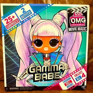 LOL Surprise OMG Movie Magic Gamma Babe Fashion Doll. NEW/FACTORY SEALED!